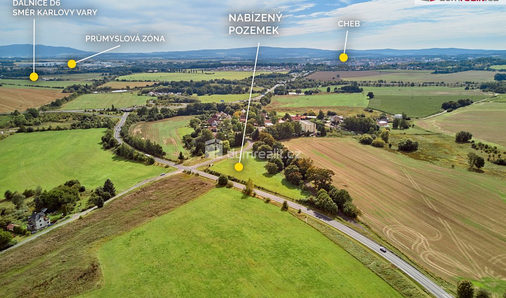 Prodej stavebního pozemku 6 597 m², Františkovy Lázně – náhled fotky 8