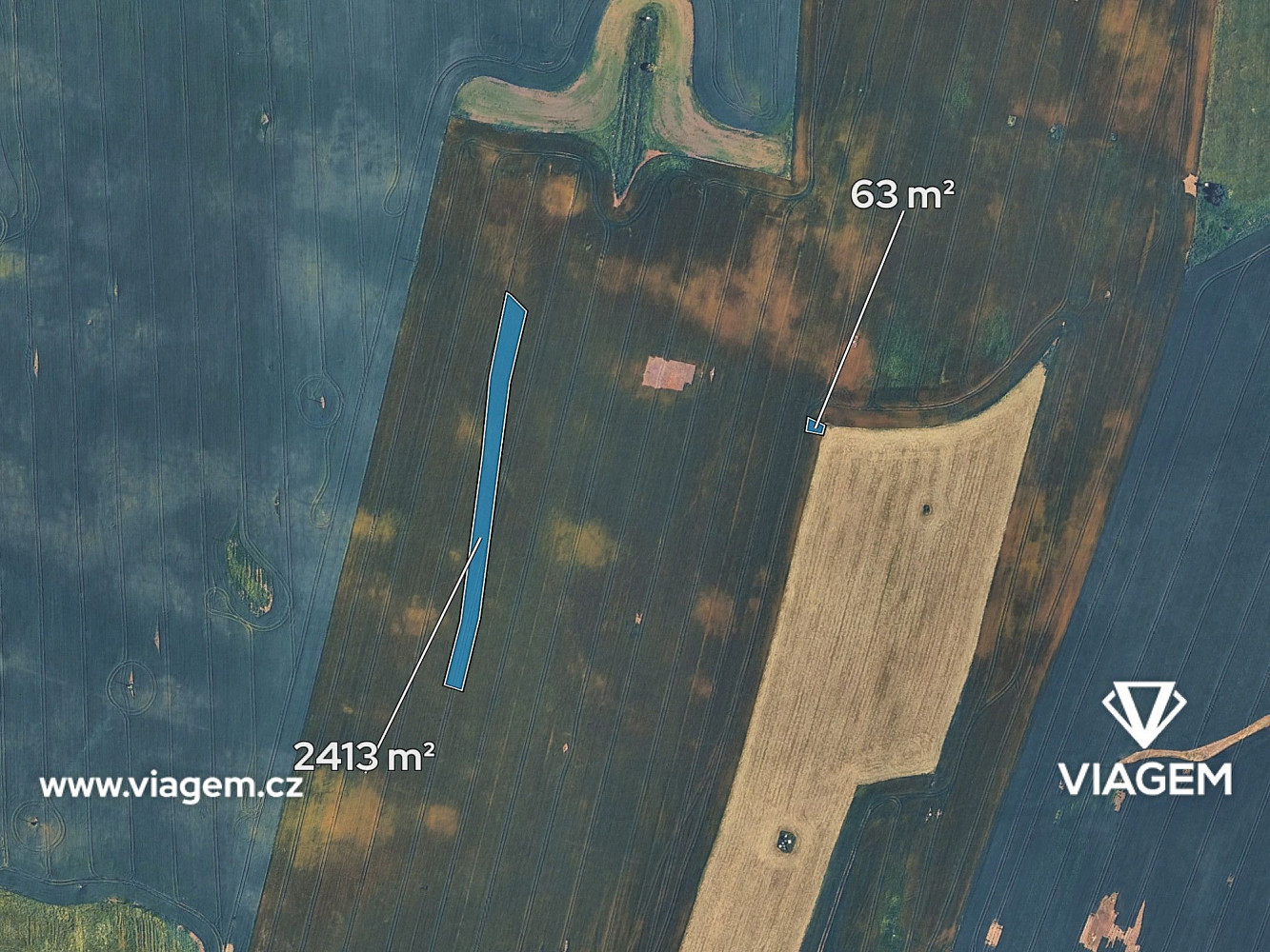 Prodej pole 1 238 m² – fotografie 2