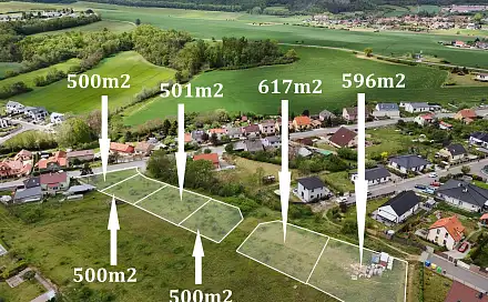 Prodej stavebního pozemku 4 224 m², Králův Dvůr - Levín, okres Beroun