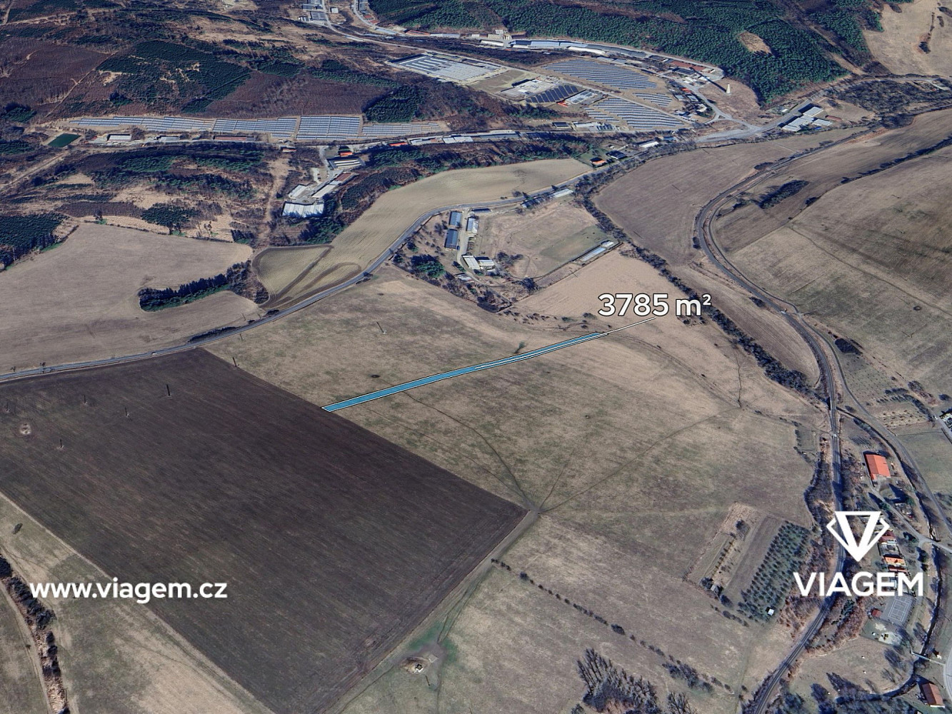 Prodej pole 946 m²