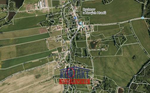 Prodej louky 1 475 m², Nové Hrady, okres České Budějovice