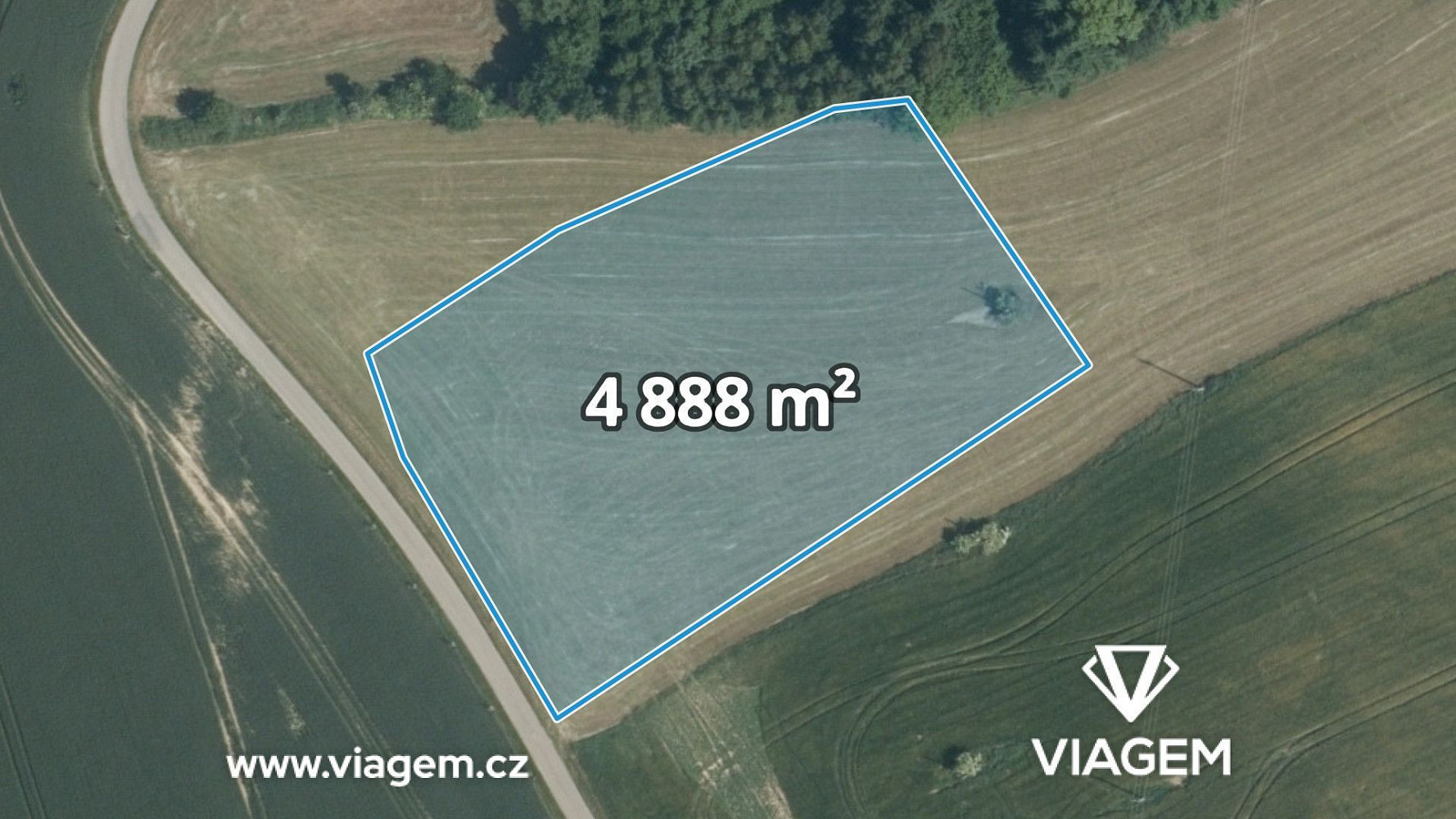 Prodej pole 1 222 m²