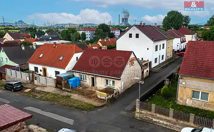 Prodej domu 81 m² s pozemkem 329 m², Palackého, Hostomice, okres Teplice
