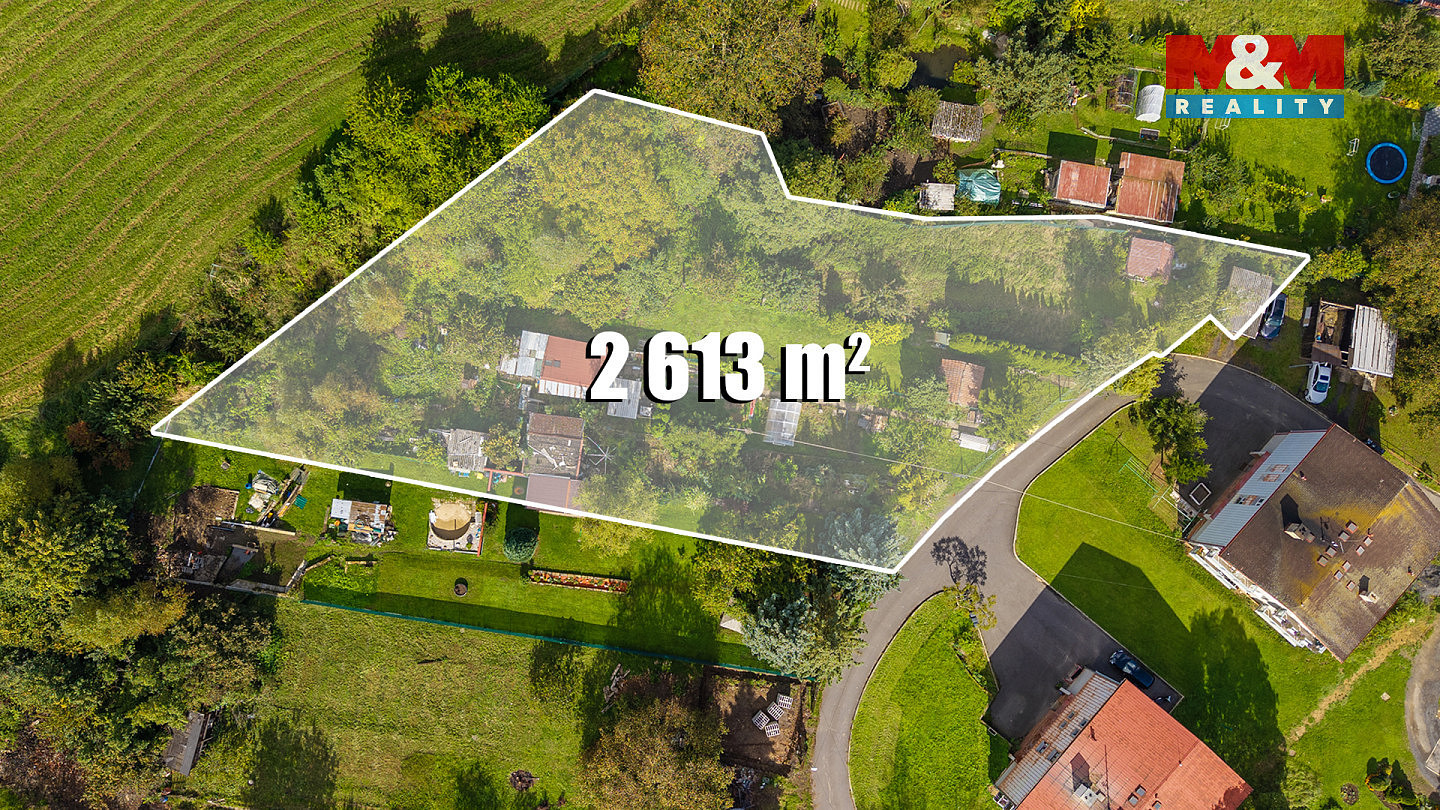 Prodej stavebního pozemku 2 613 m² — photo 3