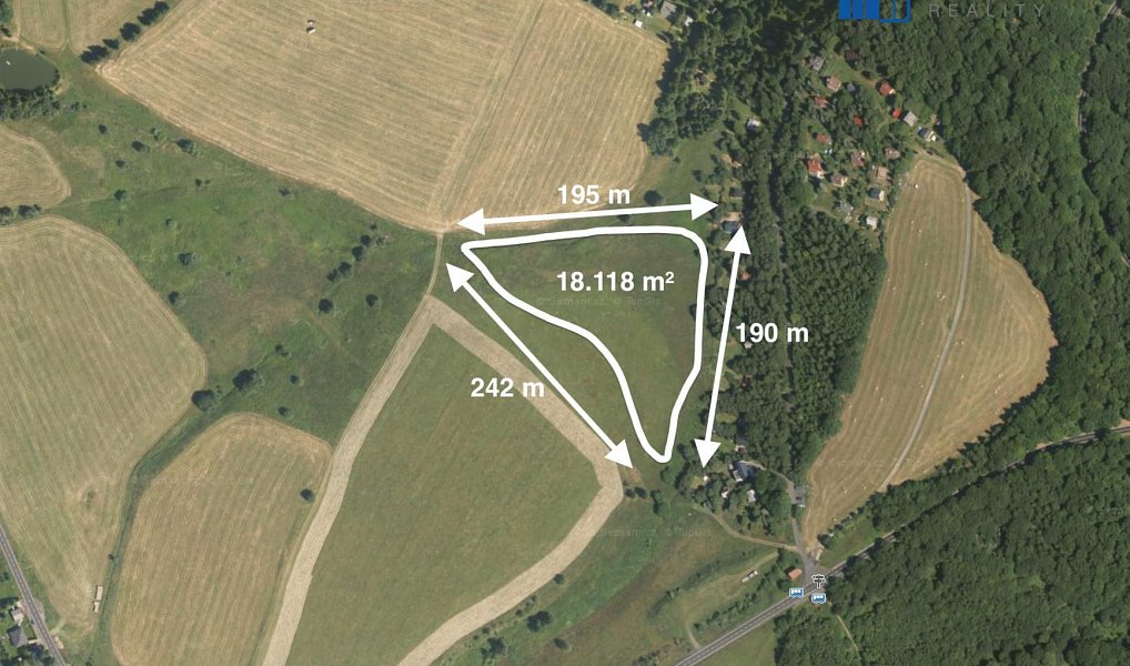 Prodej louky 18 118 m², Moldava – fotka 1 z 3