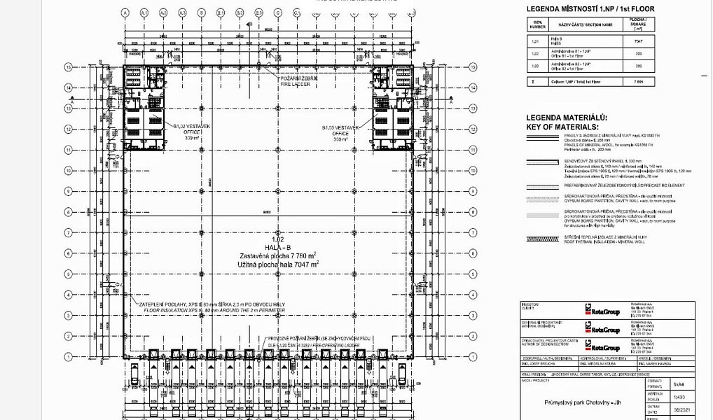 Pronájem výrobních prostor 7 800 m², Chotoviny – náhled fotky 6