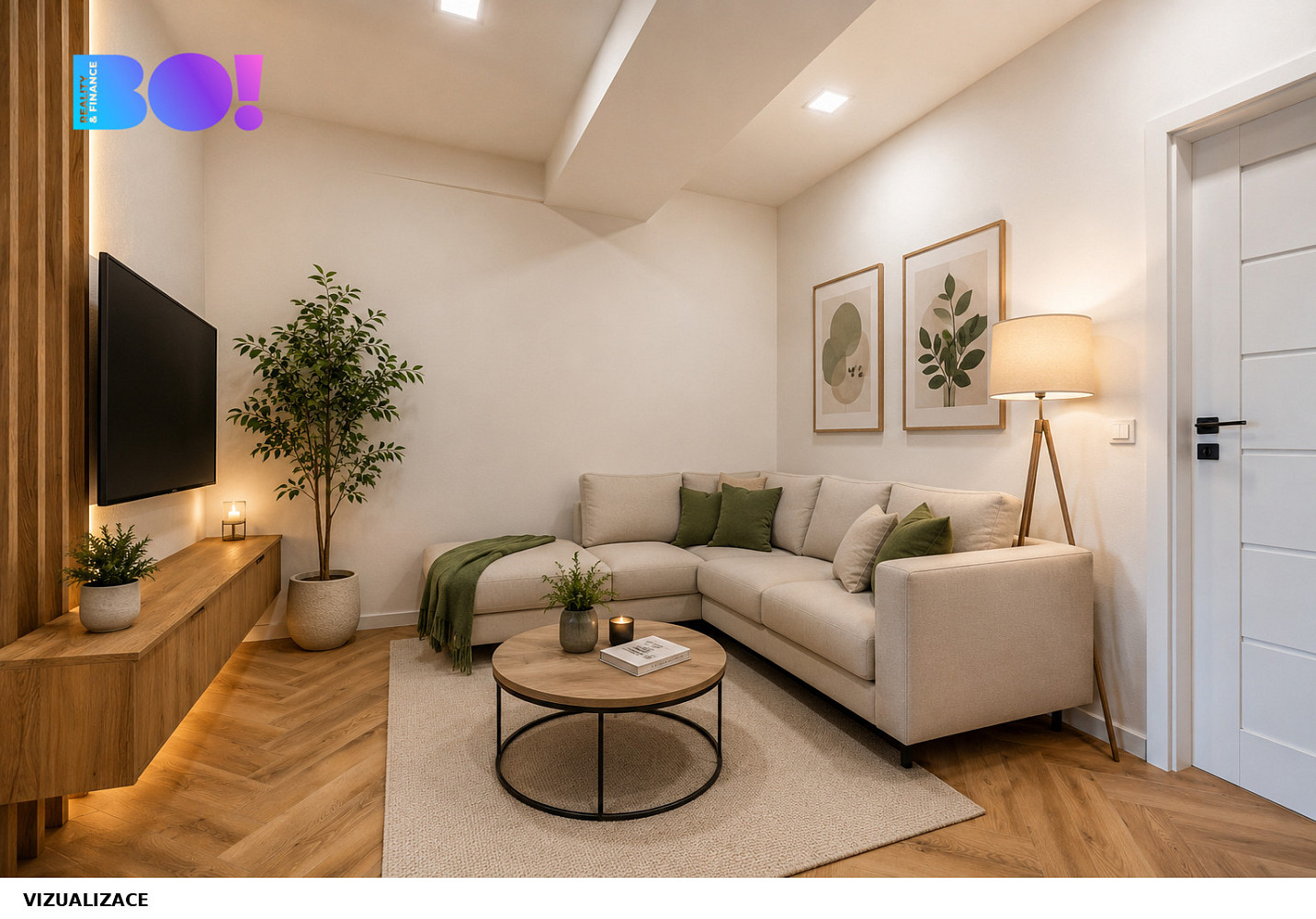 Prodej bytu 3+kk 55 m² – pohled 2