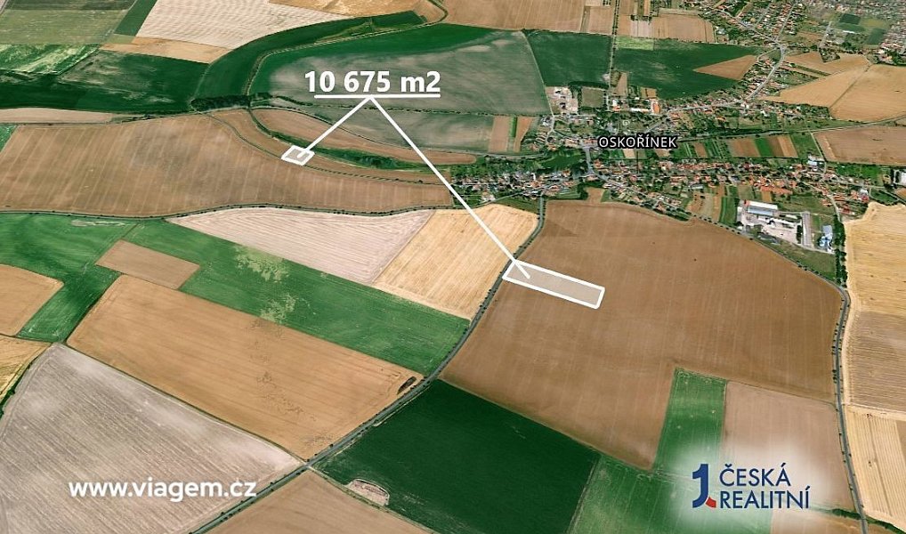 Prodej pole 2 001 m², Oskořínek – náhled fotky 2