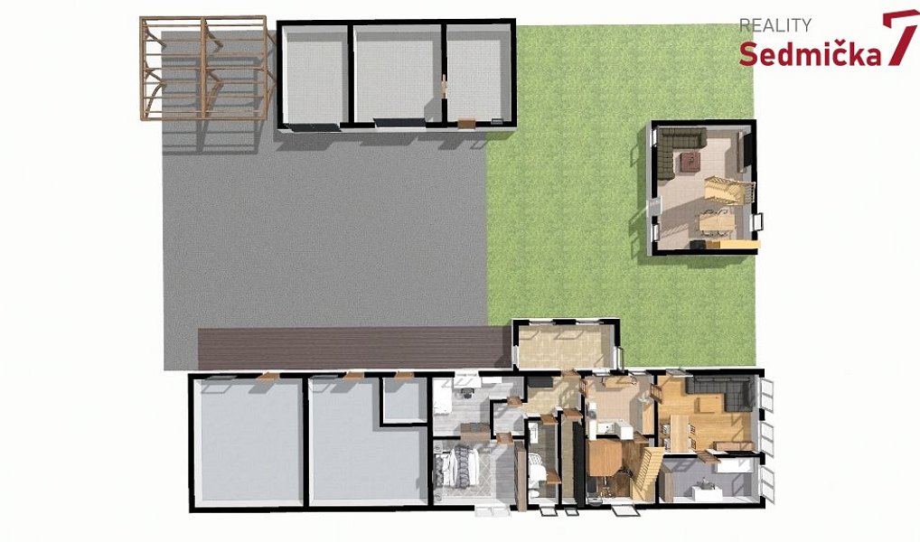 Prodej domu 225 m² s pozemkem 6 700 m², Věžná – náhled fotky 58