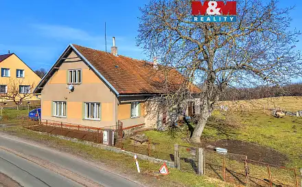 Prodej domu 150 m² s pozemkem 1 283 m², Včelákov - Vyhnánov, okres Chrudim