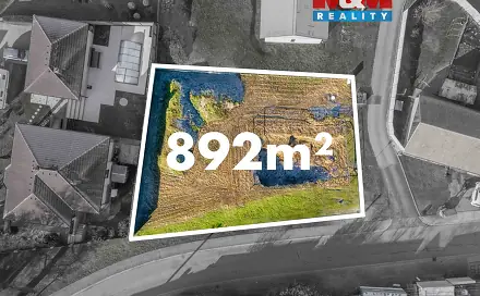 Prodej stavebního pozemku 892 m², Častohostice, okres Třebíč