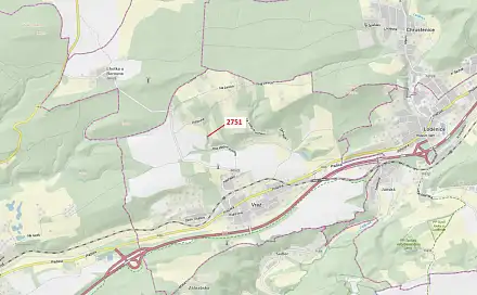 Dražba lesa 706 m², Vráž