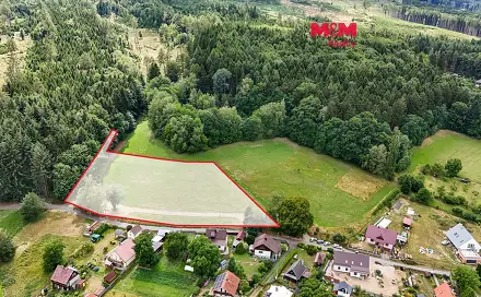Prodej stavebního pozemku 7 130 m², Pec, okres Domažlice