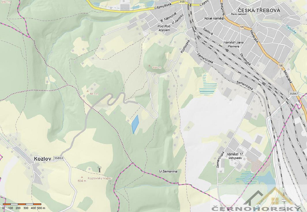 Prodej louky 12 174 m²