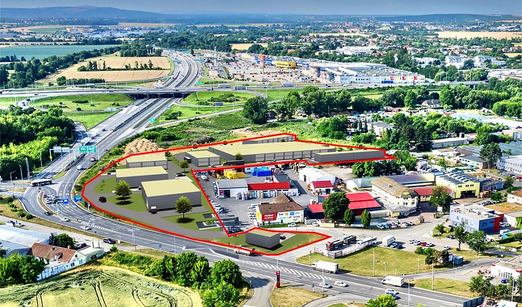Prodej komerčního pozemku 5 000 m², Brno – náhled fotky 3