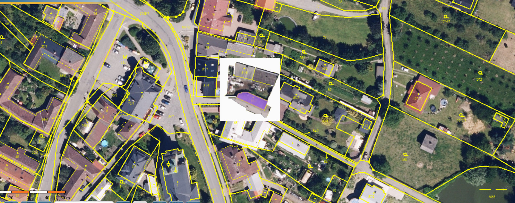 Prodej stavebního pozemku 507 m² – pohled 3