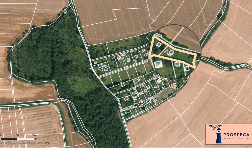 Prodej stavebního pozemku 1 330 m², Psáry – náhled fotky 4