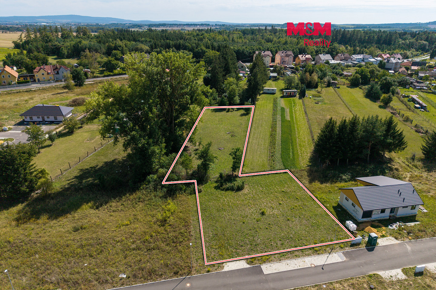 Prodej stavebního pozemku 1 509 m²