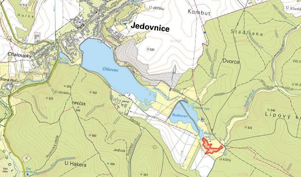 Prodej pole 25 784 m², Blansko – náhled fotky 4