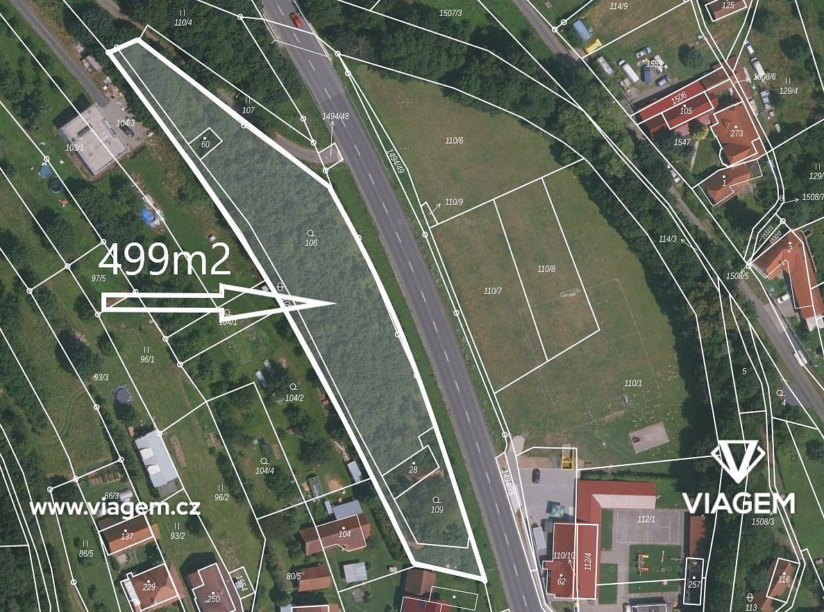 Prodej zahrady 498 m² – fotografie 2
