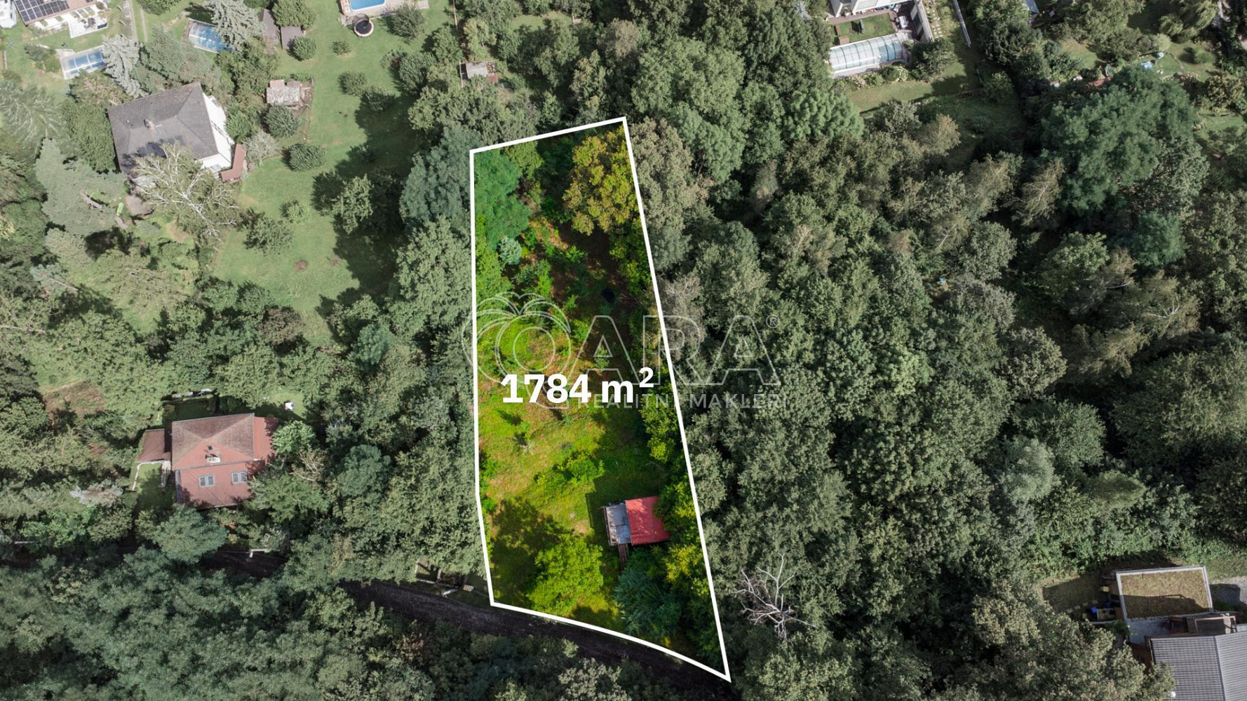 Prodej stavebního pozemku 1 784 m² – fotografie 4