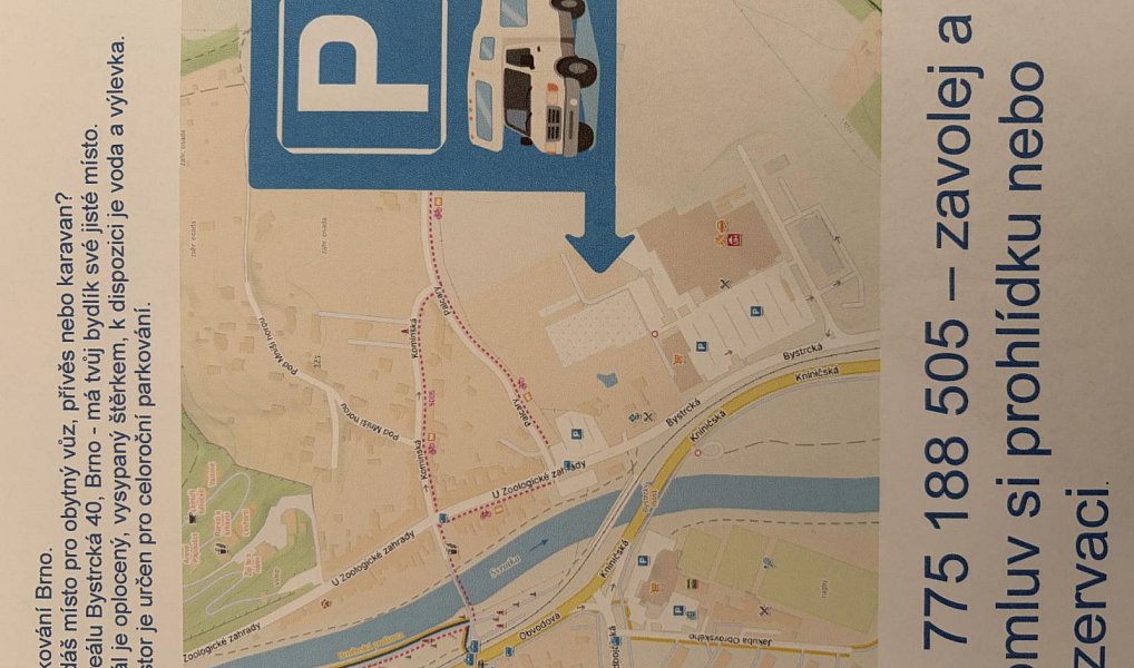 Pronájem pro karavan, obytné auto nebo loď, Brno – náhled fotky 5
