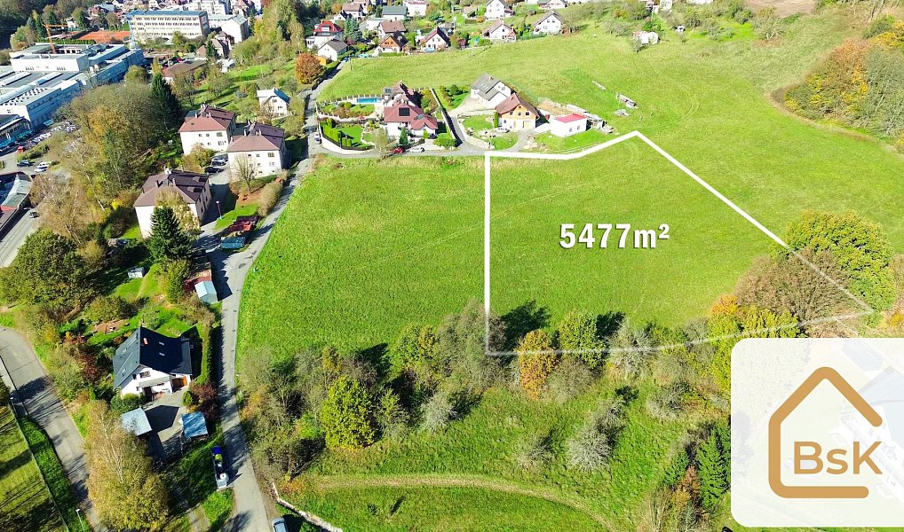 Prodej stavebního pozemku 5 477 m², Semily – náhled fotky 2