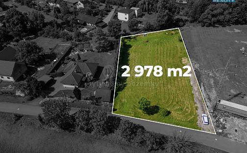 Prodej stavebního pozemku 2 978 m², Hukvaldy - Rychaltice, okres Frýdek-Místek
