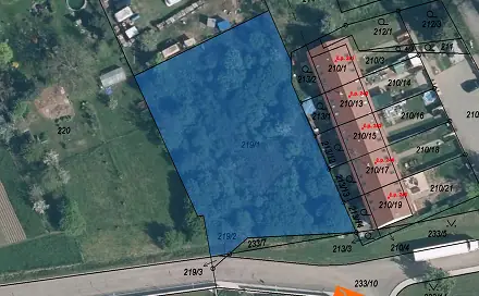 Prodej stavebního pozemku 1 935 m², Hořín, okres Mělník