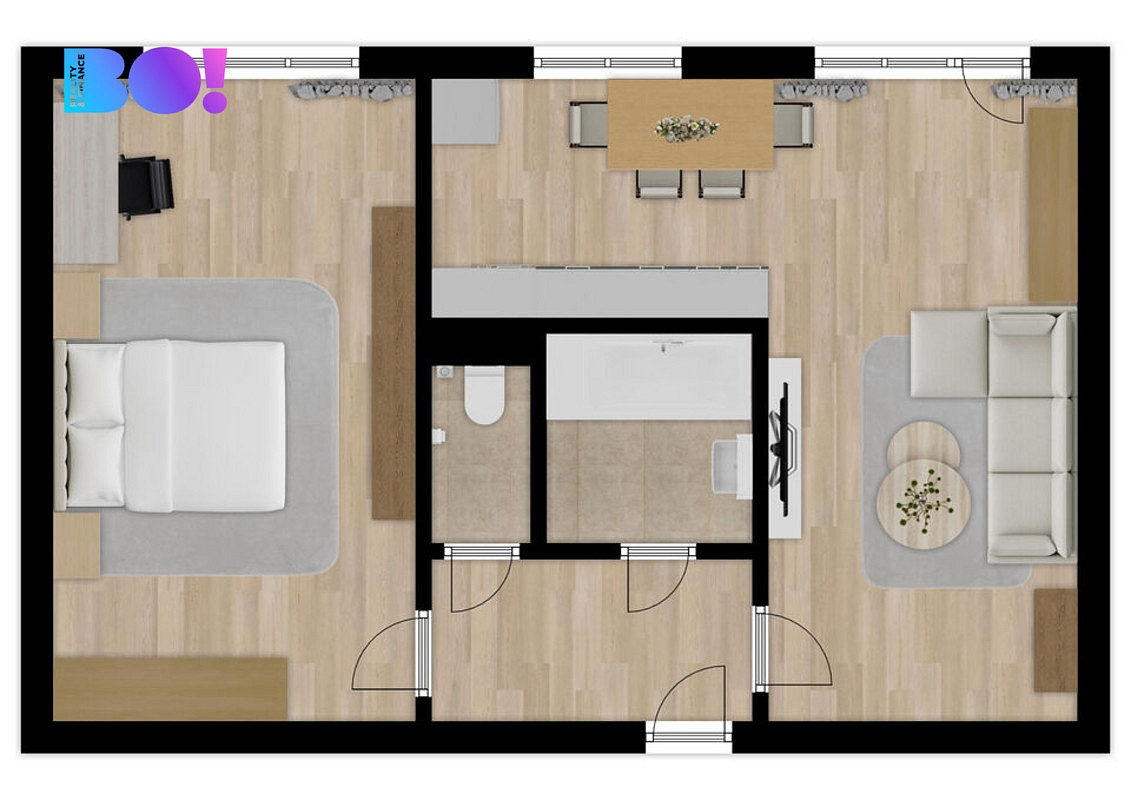 Prodej bytu 2+1 49 m² – fotografie 2