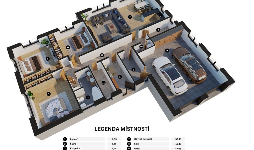 Prodej domu 169 m² s pozemkem 1 152 m², Lutopecny – náhled fotky 5