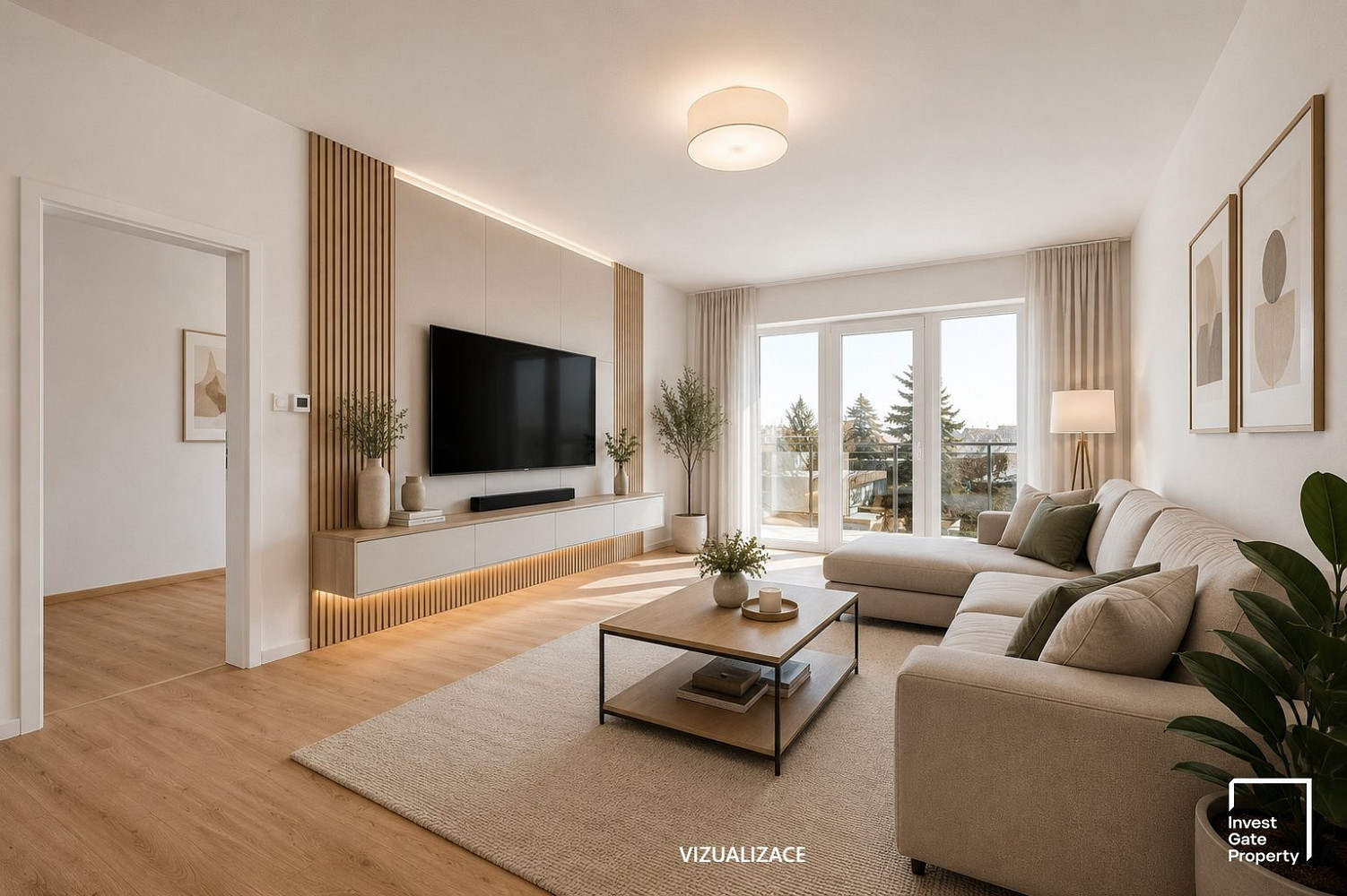 Prodej bytu 3+kk 48 m²