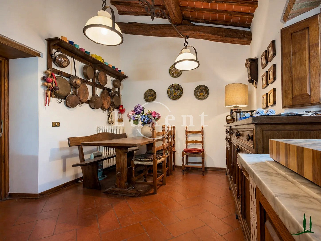 Prodej vinařského panství s certifikovanými vinicemi Chianti Classico, Castellina in Chianti, Itálie - Vista 5