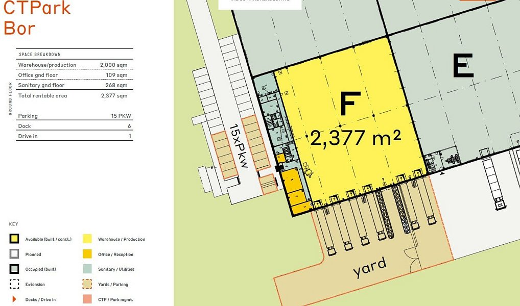Pronájem výrobních prostor 2 377 m², Bor – náhled fotky 21