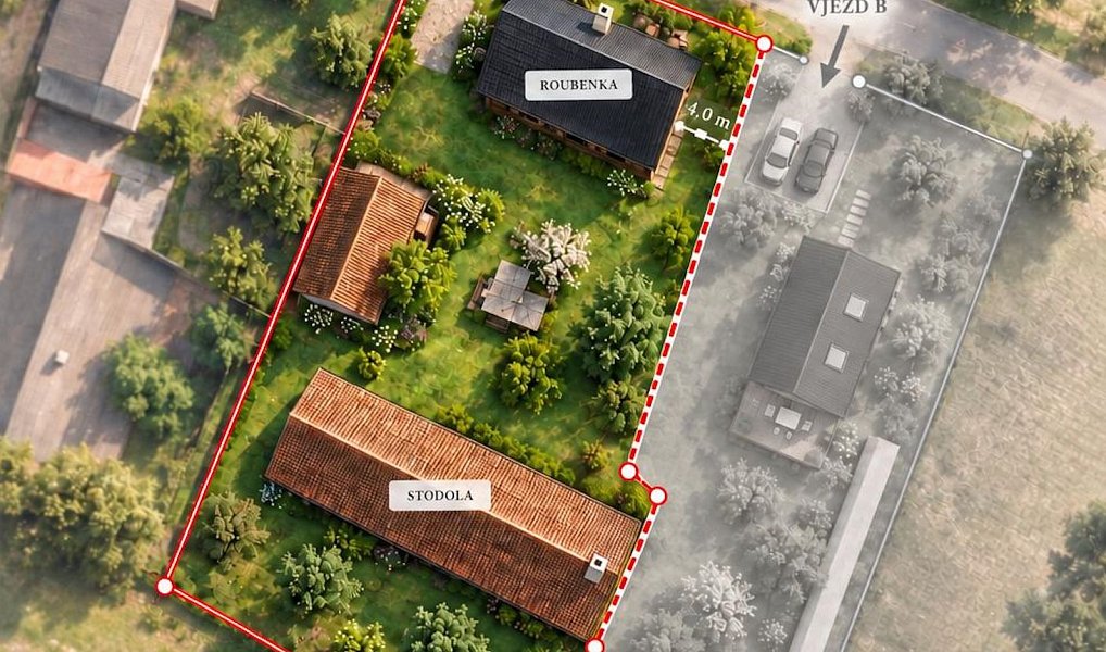 Prodej chaty/chalupy 180 m² s pozemkem 1 241 m², Jičíněves – náhled fotky 4