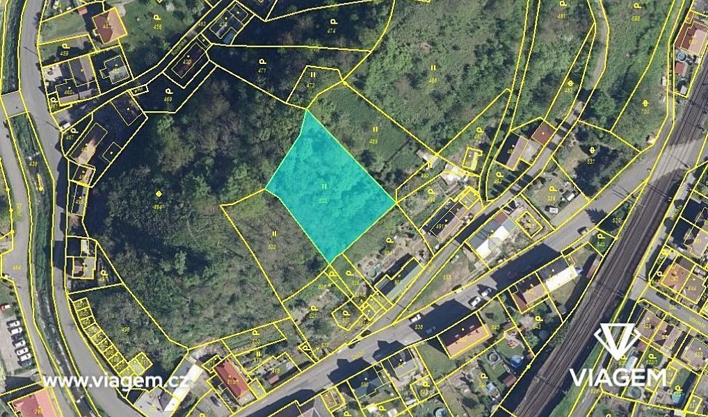 Prodej zahrady 762 m², Povrly – náhled fotky 3