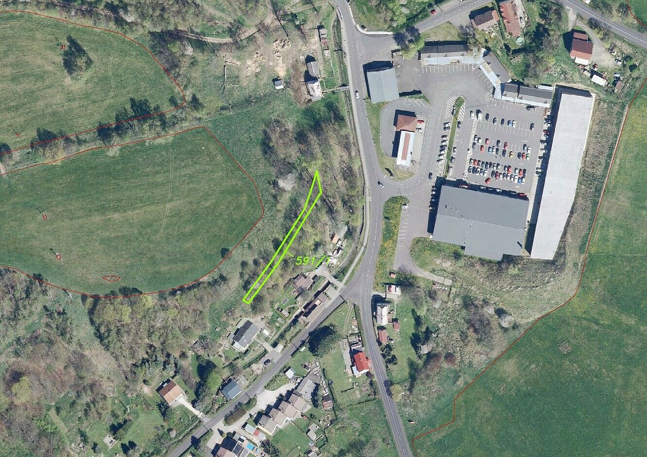 Prodej pole 2 486 m²