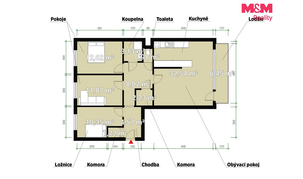 Prodej bytu 4+kk 91 m², Praha – náhled fotky 5