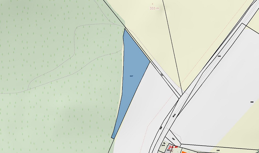 Prodej pole 380 m², Zbečno – náhled fotky 3