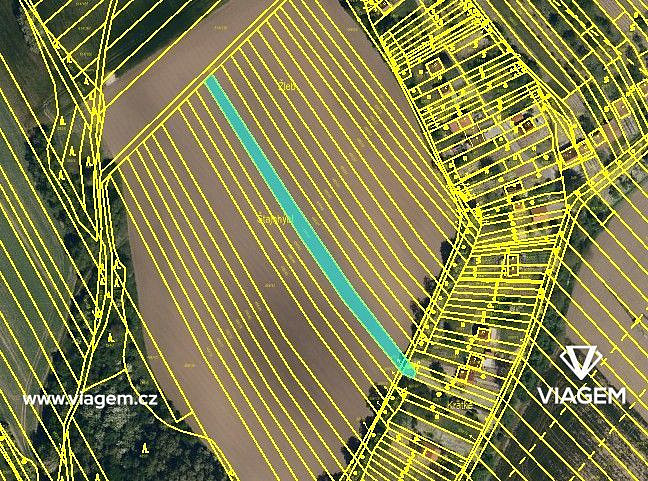 Prodej pole 1 182 m² – fotografie 2