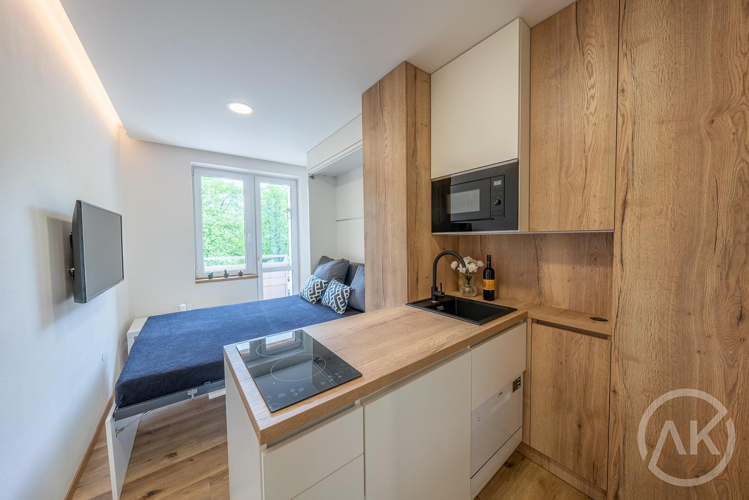 Pronájem bytu 1+kk 17 m² – fotografie 2