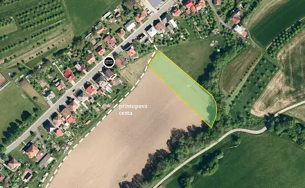 Prodej pole 4 068 m², Slopné, okres Zlín
