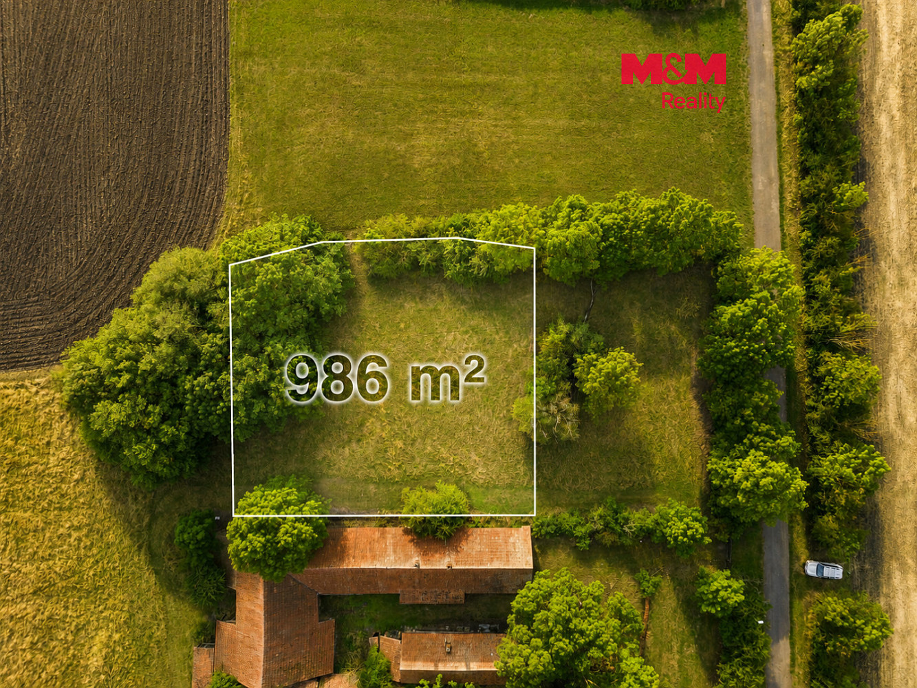 Prodej zahrady 986 m²
