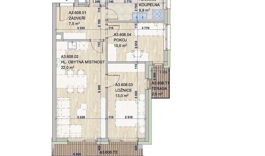 Prodej bytu 3+kk 64 m², Brno – náhled fotky 11
