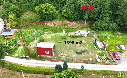 Prodej zahrady 1 398 m², Ústí nad Orlicí - Knapovec