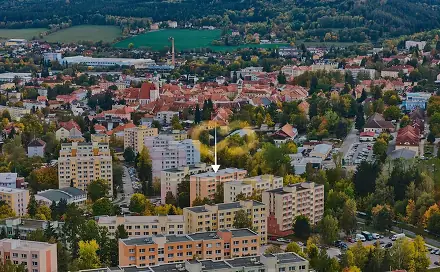 Prodej bytu 1+kk 20 m², nám. Přátelství, Prachatice - Prachatice II