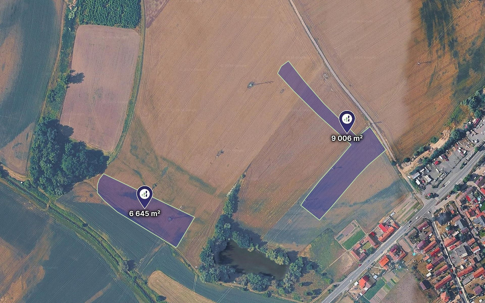 Prodej pole 18 668 m²