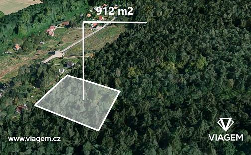 Prodej lesa 912 m², Libeř, okres Praha-západ