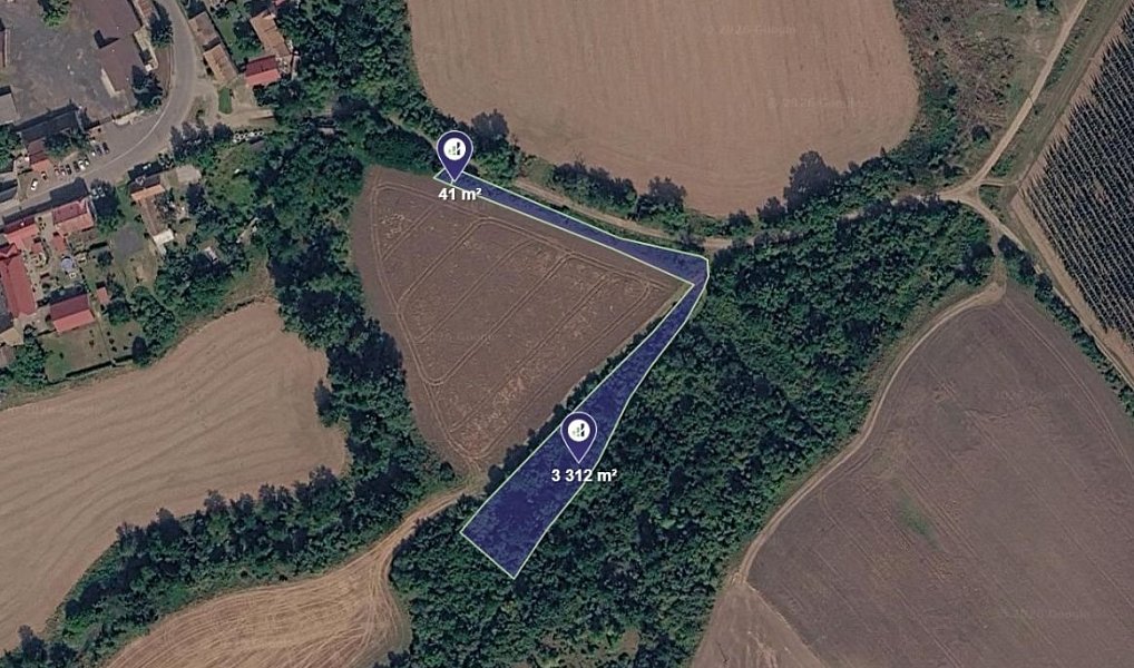 Prodej stavebního pozemku 1 492 m², Holedeč – náhled fotky 2