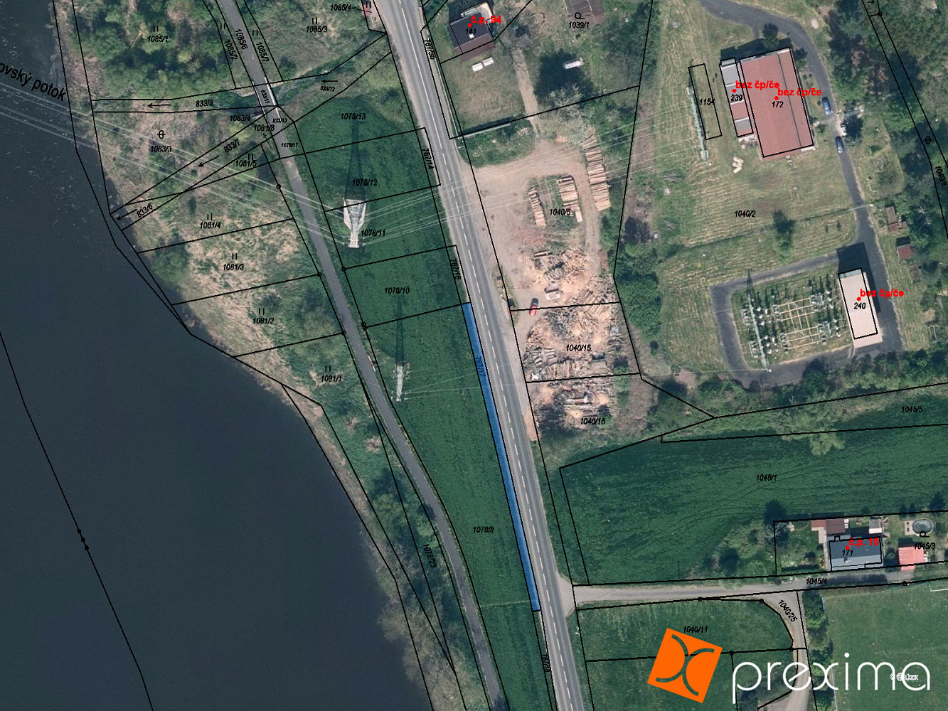 Prodej pozemku 208 m²